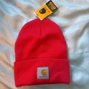 Carhartt Red Beanie
